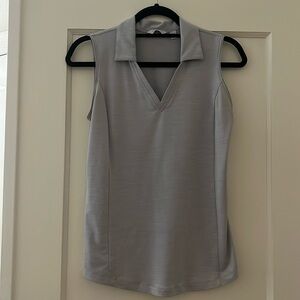 Gray golf tank